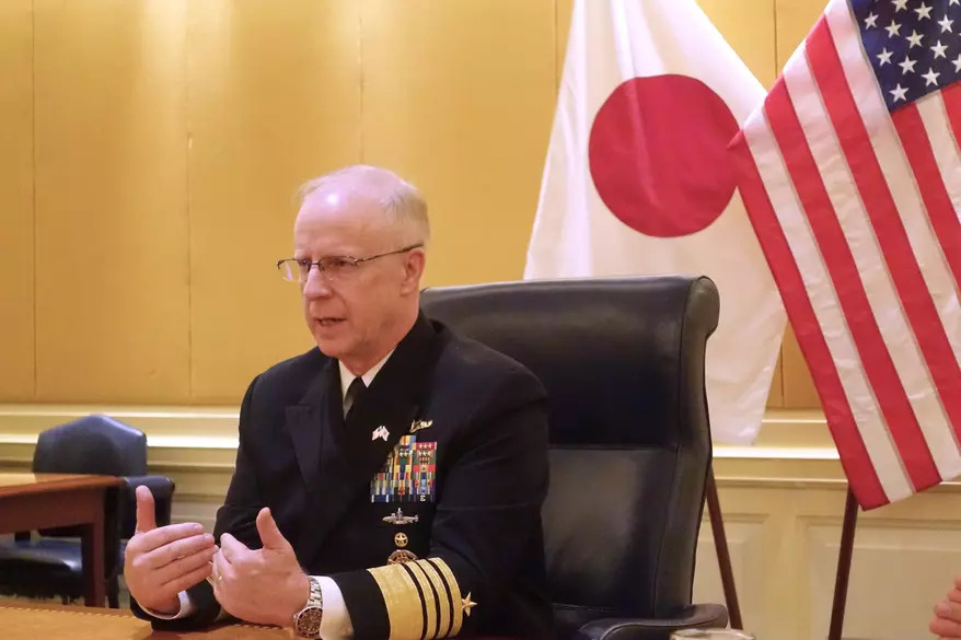 海軍作戦部長、中東への戦力移動は中国抑止に影響